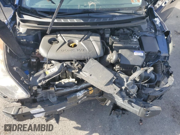 2013 Hyundai Elantra Coupe SE with VIN KMHDH6AE0DU010769, listed as a Copart auction lot 82054844 with 103,963 mi miles and Salvage Title. Bid and sale history available at carsss.com. Image 11.