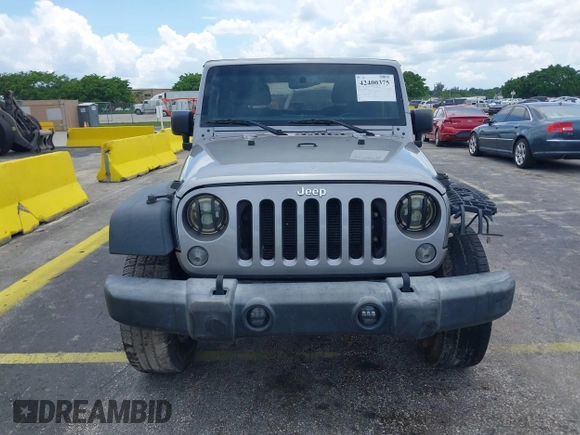 2017 Jeep Wrangler Sport с VIN 1C4AJWAG5HL612799, выставлен на аукционе IAAI как лот 42400375 с пробегом Не указан миль и . История ставок и продаж доступна на DreamBid. Изображение 6.