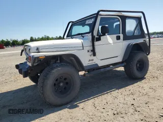 2003 Jeep Wrangler X with VIN 1J4FA39S13P311214, listed as a Copart auction lot 57345175 with 75,088 mi miles and Salvage title. Bid and sale history available at DreamBid. Image 1.