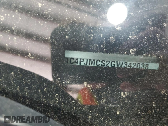 2016 Jeep Cherokee Latitude z VIN 1C4PJMCS2GW342038, wystawiony jako Copart lot #50705795 z przebiegiem 104 475 mil mil oraz Szkoda całkowita • Salvage title. Historia ofert i sprzedaży dostępna na DreamBid. Obrazek 13.