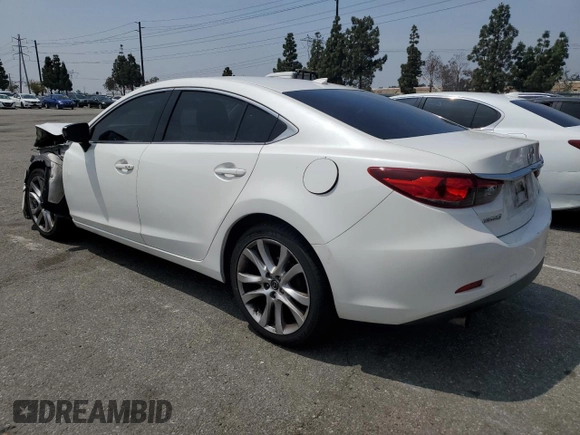 2016 Mazda 6 i Touring with VIN JM1GJ1V52G1446967, listed as a Copart auction lot 54955795 with 149,276 mi miles and Salvage Title. Bid and sale history available at carsss.com. Image 2.