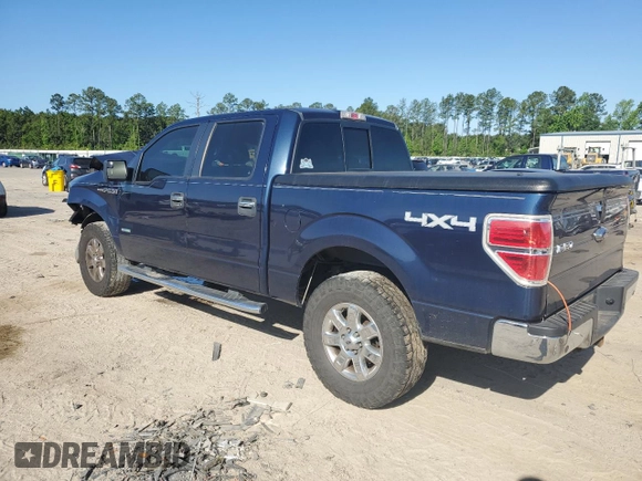 2014 Ford F-150 XL with VIN 1FTFW1ETXEKD01260, listed as a Copart auction lot 55203685 with 153,410 mi miles and Salvage title. Bid and sale history available at DreamBid. Image 2.