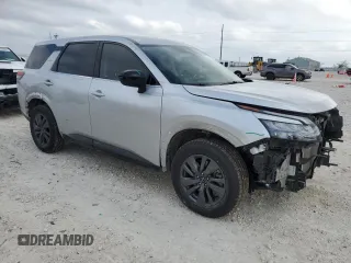 2023 Nissan Pathfinder S with VIN 5N1DR3AC6PC209572, listed as a Copart auction lot 44114765 with 48,319 mi miles and Clean title. Bid and sale history available at DreamBid. Image 4.