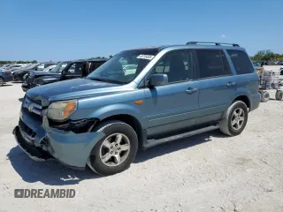 2007 Honda Pilot EX-L with VIN 5FNYF28597B014696, listed as a Copart auction lot 53759305 with 339,203 mi miles and Salvage title. Bid and sale history available at DreamBid. Image 1.