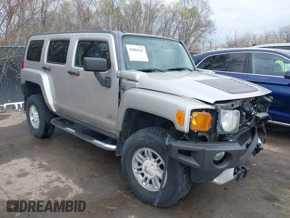 2008 Hummer H3 Luxury z VIN 5GTEN13E888134264, wystawiony jako IAAI lot #41884147 z przebiegiem 154 901 mil mil oraz . Historia ofert i sprzedaży dostępna na DreamBid. Obrazek 1.