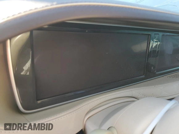 2017 Mercedes-Benz S with VIN WDDUX7GB3HA323645, listed as a Copart auction lot 46950295 with Not Provided miles and Salvage Title. Bid and sale history available at DreamBid. Image 9.
