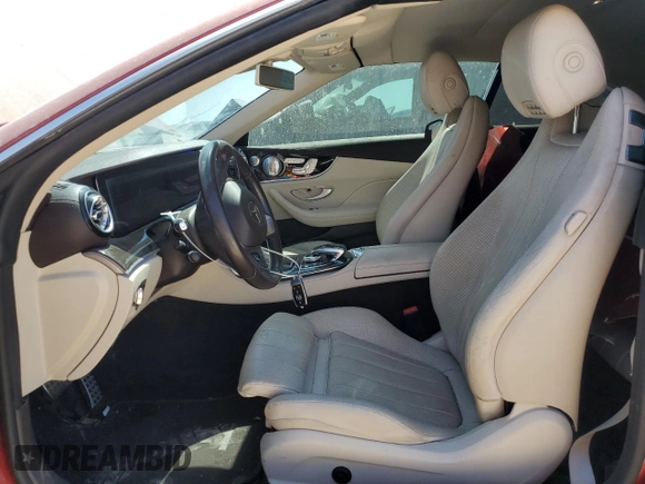 2018 Mercedes-Benz E-Class E 400 with VIN WDD1K6FB1JF033359, listed as a Copart auction lot 48851665 with 49,533 mi miles and Salvage Title. Bid and sale history available at carsss.com. Image 7.