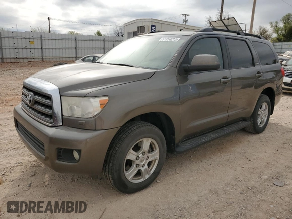 2013 Toyota Sequoia SR5 with VIN 5TDBW5G15DS086640, listed as a Copart auction lot 51254215 with 285,116 mi miles and Clean Title. Bid and sale history available at carsss.com. Image 1.