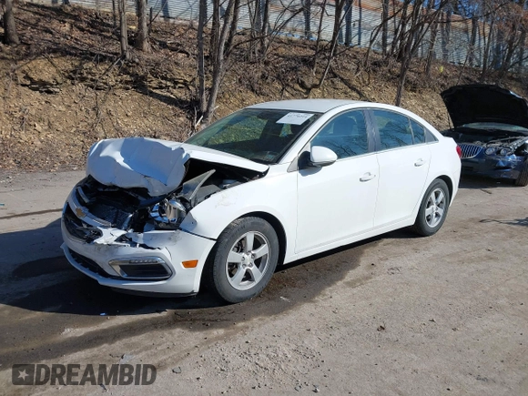 2015 Chevrolet Cruze LT with VIN 1G1PC5SBXF7237721, listed as a IAAI auction lot 41776214 with 45,264 mi miles and . Bid and sale history available at DreamBid. Image 17.