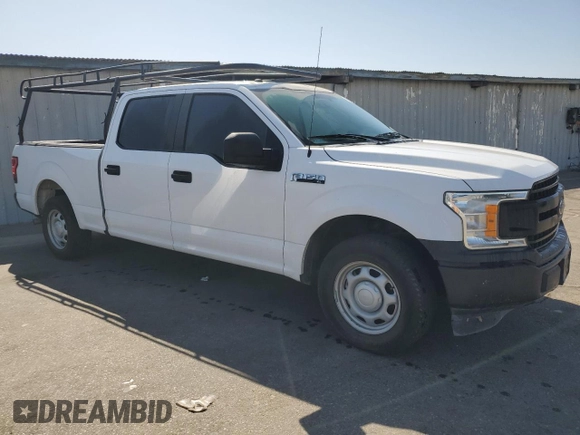 2018 Ford F-150 XL with VIN 1FTEW1C52JKC25138, listed as a Copart auction lot 62875235 with 164,826 mi miles and Clean title. Bid and sale history available at DreamBid. Image 4.