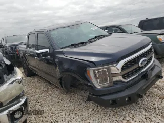 2023 Ford F-150 XL with VIN 1FTFW1E89PFD18610, listed as a Copart auction lot 47592125 with 19,541 mi miles and Salvage Title. Bid and sale history available at carsss.com. Image 1.