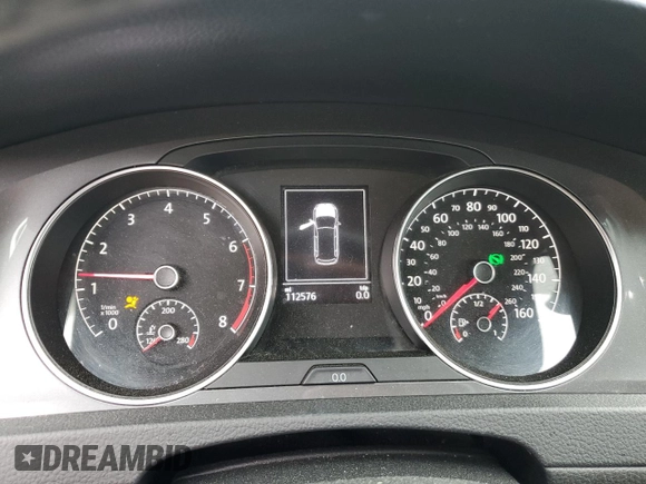2017 Volkswagen Golf S z VIN 3VWH17AU6HM509316, wystawiony jako Copart lot #56400815 z przebiegiem 112 576 mil mil oraz Szkoda całkowita • Salvage title. Historia ofert i sprzedaży dostępna na DreamBid. Obrazek 9.
