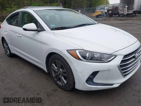 2017 Hyundai Elantra Limited z VIN 5NPD84LF8HH117065, wystawiony jako IAAI lot #42160413 z przebiegiem 107 525 mil mil oraz . Historia ofert i sprzedaży dostępna na DreamBid. Obrazek 1.