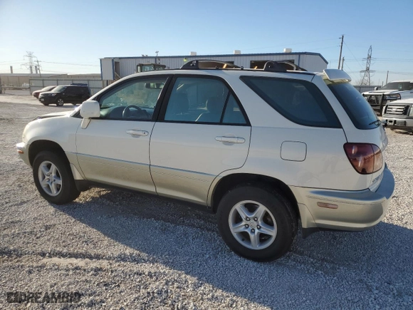 1999 Lexus RX 300 Luxury SUV with VIN JT6HF10U6X0087575, listed as a Copart auction lot 50296955 with 173,794 mi miles and Salvage Title. Bid and sale history available at carsss.com. Image 2.