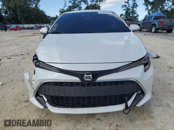 2021 Toyota Corolla Hatchback XSE with VIN JTNC4MBE0M3114470, listed as a Copart auction lot 75450734 with 38,346 mi miles and Non Repairable. Bid and sale history available at carsss.com. Image 5.