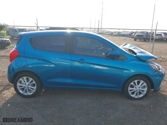 2019 Chevrolet Spark LT with VIN KL8CD6SA9KC728162, listed as a IAAI auction lot 41910687 with 1 mi miles. Bid and sale history available at carsss.com. Image 14.