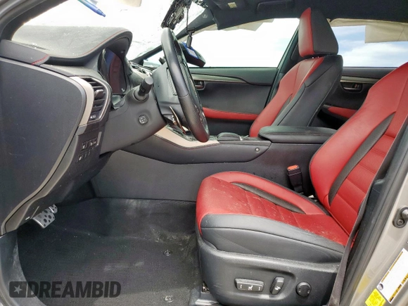 2020 Lexus NX 300 F Sport with VIN JTJSARBZXL2176260, listed as a Copart auction lot 57898055 with 64,257 mi miles and Salvage title. Bid and sale history available at DreamBid. Image 7.