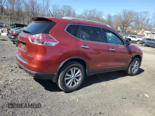 2016 Nissan Rogue SL with VIN 5N1AT2MV3GC890348, listed as a Copart auction lot 50826125 with 53,867 mi miles and Salvage Title. Bid and sale history available at DreamBid. Image 3.