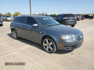 2007 Audi A4 with VIN WAUKF98E57A152630, listed as a Copart auction lot 76927614 with 71,930 mi miles and Salvage title. Bid and sale history available at DreamBid. Image 4.