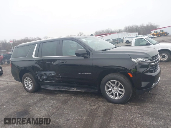 2023 Chevrolet Suburban LT with VIN 1GNSKCKD0PR129079, listed as a IAAI auction lot 41547855 with 158,820 mi miles and . Bid and sale history available at DreamBid. Image 13.
