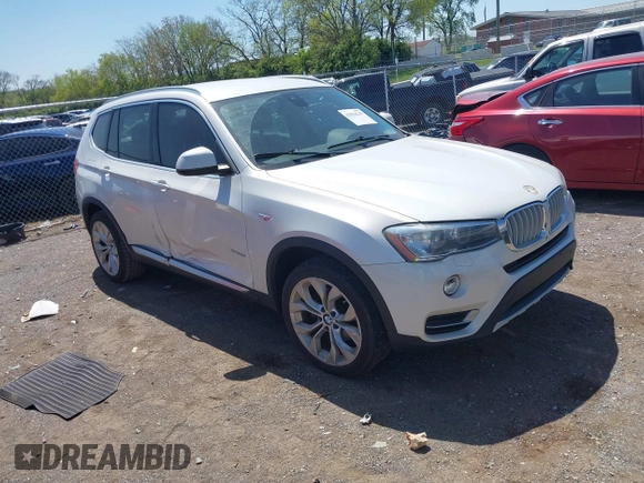 2017 BMW X3 xDrive28i with VIN 5UXWX9C56H0D99107, listed as a IAAI auction lot 42024239 with 152,396 mi miles and . Bid and sale history available at DreamBid. Image 1.