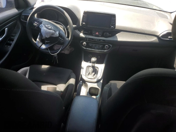 2020 Hyundai Elantra GT with VIN KMHH35LE9LU125005, listed as a Copart auction lot 65074364 with 30,770 mi miles and Salvage Title. Bid and sale history available at carsss.com. Image 8.