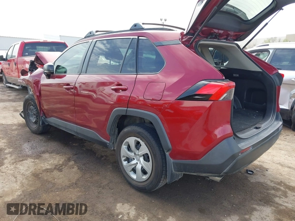 2020 Toyota RAV4 LE with VIN 2T3H1RFV6LW075311, listed as a IAAI auction lot 41814401 with 113,435 mi miles and . Bid and sale history available at DreamBid. Image 3.