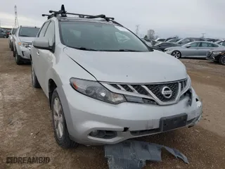 2012 Nissan Murano S with VIN JN8AZ1MW7CW200412, listed as a IAAI auction lot 41436748 with 86,305 mi miles. Bid and sale history available at carsss.com. Image 1.