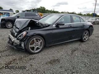 2018 Mercedes-Benz C 300 with VIN 55SWF4KBXJU262480, listed as a Copart auction lot 68102534 with 58,003 mi miles and Salvage Title. Bid and sale history available at DreamBid. Image 1.