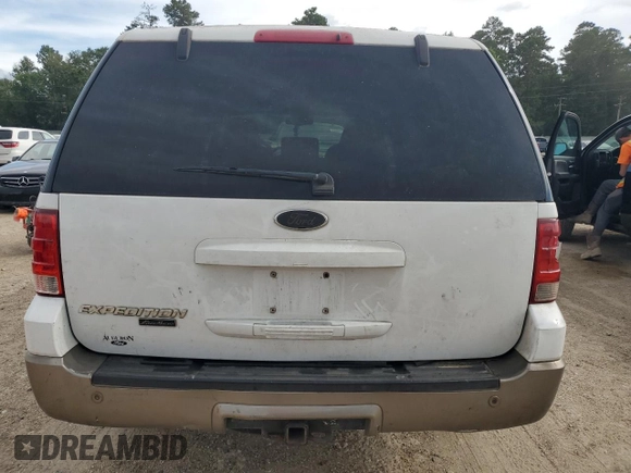 2003 Ford Expedition Eddie Bauer with VIN 1FMFU17L93LA86668, listed as a Copart auction lot 62023215 with Not provided miles and Salvage title. Bid and sale history available at DreamBid. Image 6.