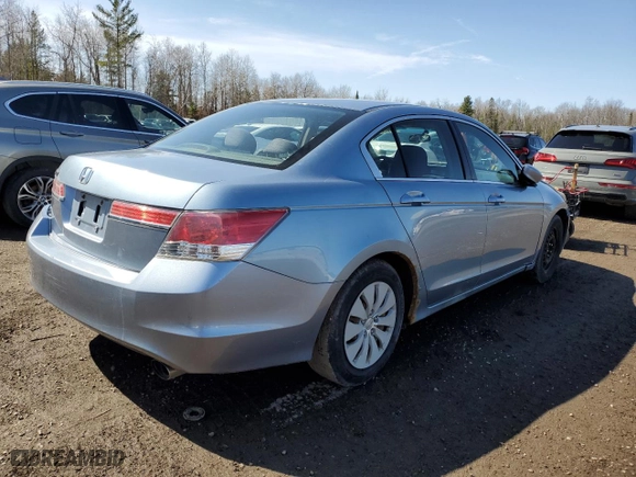 2011 Honda Accord Sdn LX with VIN 1HGCP2F39BA068348, listed as a Copart auction lot 51082395 with 193,923 mi miles and Clean Title. Bid and sale history available at carsss.com. Image 3.