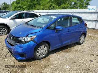2017 Honda Fit LX z VIN 3HGGK5H57HM710366, wystawiony jako Copart lot #60671405 z przebiegiem 118 188 mil mil oraz Szkoda całkowita • Salvage title. Historia ofert i sprzedaży dostępna na DreamBid. Obrazek 1.
