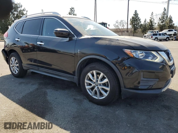 2017 Nissan Rogue SV with VIN JN8AT2MT2HW145890, listed as a Copart auction lot 58528055 with 89,071 mi miles and Salvage title. Bid and sale history available at DreamBid. Image 4.