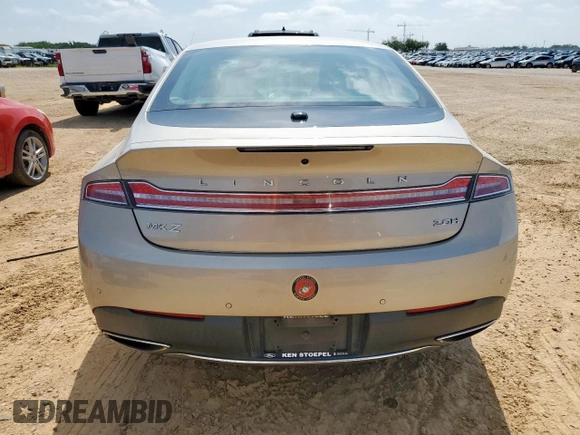 2017 Lincoln MKZ Hybrid Reserve with VIN 3LN6L5MU9HR632823, listed as a Copart auction lot 58886635 with 39,680 mi miles and Salvage title. Bid and sale history available at DreamBid. Image 6.
