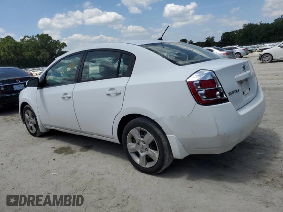 2008 Nissan Sentra S with VIN 3N1AB61E08L724171, listed as a Copart auction lot 54518515 with 166,729 mi miles and Clean Title. Bid and sale history available at DreamBid. Image 2.