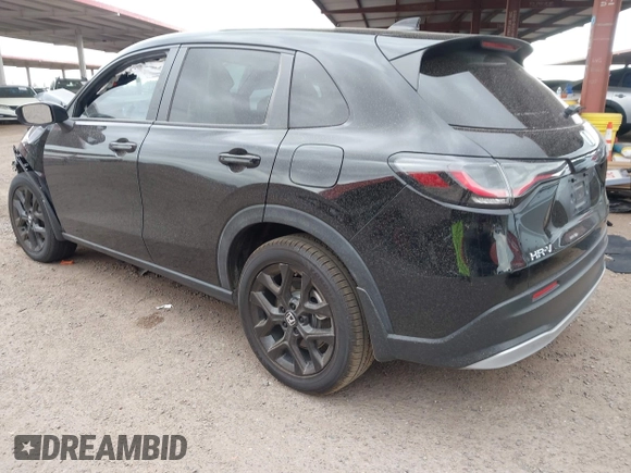 2024 Honda HR-V Sport z VIN 3CZRZ1H55RM707358, wystawiony jako IAAI lot #42190730 z przebiegiem 39 368 mil mil oraz . Historia ofert i sprzedaży dostępna na DreamBid. Obrazek 3.