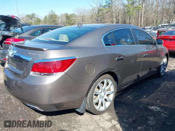 2010 Buick LaCrosse CXS with VIN 1G4GE5GV5AF303400, listed as a IAAI auction lot 41623486 with 75,563 mi miles and . Bid and sale history available at DreamBid. Image 4.