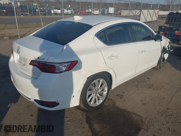 2016 Acura ILX w/Premium Pkg with VIN 19UDE2F77GA014390, listed as a IAAI auction lot 41776461 with 63,237 mi miles. Bid and sale history available at carsss.com. Image 4.