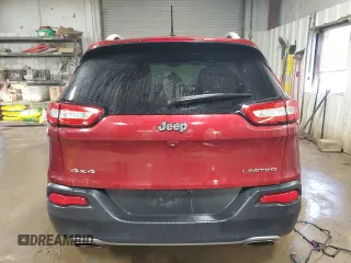 2015 Jeep Cherokee Limited with VIN 1C4PJMDS8FW630837, listed as a Copart auction lot 52094015 with 97,978 mi miles and Salvage Title. Bid and sale history available at DreamBid. Image 6.