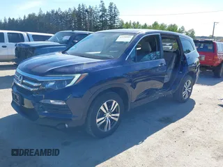2016 Honda Pilot EX-L with VIN 5FNYF6H55GB078192, listed as a IAAI auction lot 42190161 with 134,361 mi miles and . Bid and sale history available at DreamBid. Image 2.