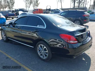 2015 Mercedes-Benz C-Class C 300 with VIN 55SWF4JB9FU058522, listed as a IAAI auction lot 41446546 with 1 mi miles. Bid and sale history available at carsss.com. Image 3.