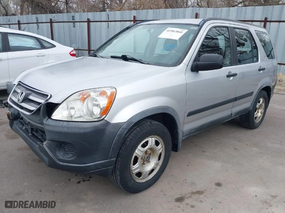 2006 Honda CR-V LX with VIN JHLRD68536C010191, listed as a IAAI auction lot 41902060 with 252,121 mi miles. Bid and sale history available at carsss.com. Image 2.