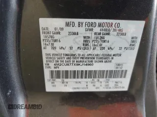 2009 Mercury Mariner Premier z VIN 4M2CU877X9KJ14960, wystawiony jako Copart lot #62951805 z przebiegiem 131 255 mil mil oraz Szkoda całkowita • Salvage title. Historia ofert i sprzedaży dostępna na DreamBid. Obrazek 13.