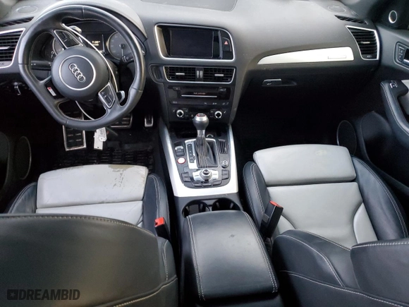 2015 Audi SQ5 Prestige with VIN WA1VGAFP3FA132596, listed as a Copart auction lot 37970884 with 77,838 mi miles. Bid and sale history available at carsss.com. Image 8.