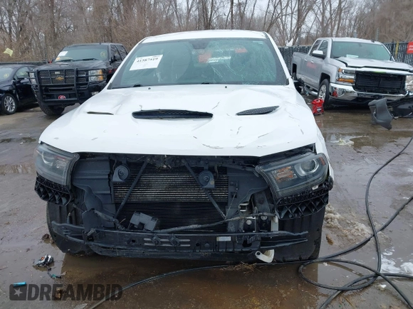 2019 Dodge Durango R/T with VIN 1C4SDJCT7KC576002, listed as a IAAI auction lot 41587519 with 62,344 mi miles and . Bid and sale history available at carsss.com. Image 12.