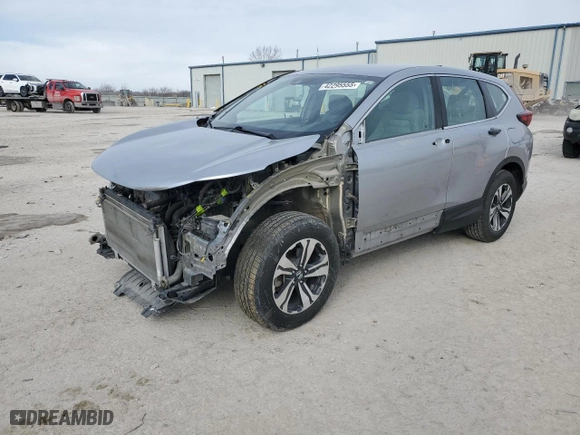 2020 Honda CR-V LX with VIN 5J6RW2H21LL003722, listed as a Copart auction lot 42295555 with 83,075 mi miles and Salvage Title. Bid and sale history available at carsss.com. Image 1.