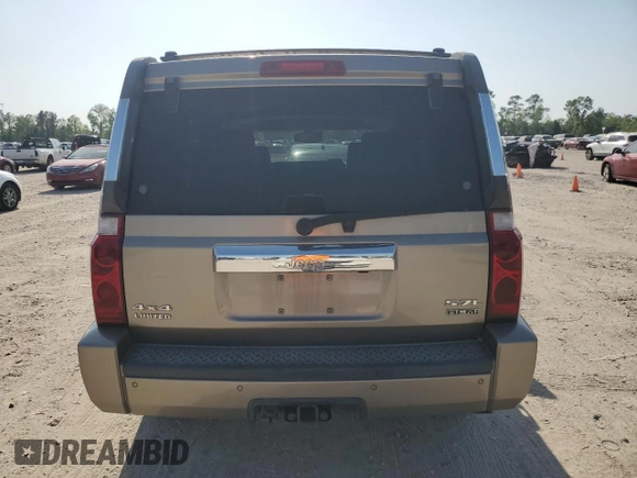 2006 Jeep Commander Limited с VIN 1J8HG58216C164763, выставлен на аукционе Copart как лот 52856365 с пробегом 97 144 миль миль и Списание • Salvage title. История ставок и продаж доступна на DreamBid. Изображение 6.