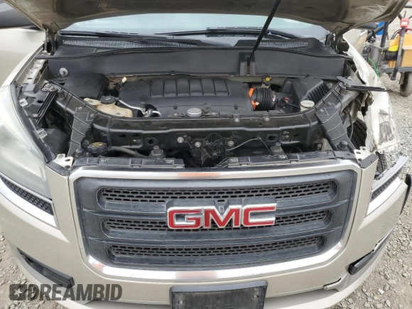 2013 GMC Acadia SLE with VIN 1GKKRPKD7DJ190262, listed as a Copart auction lot 76732904 with Not Provided miles and Salvage Title. Bid and sale history available at DreamBid. Image 12.