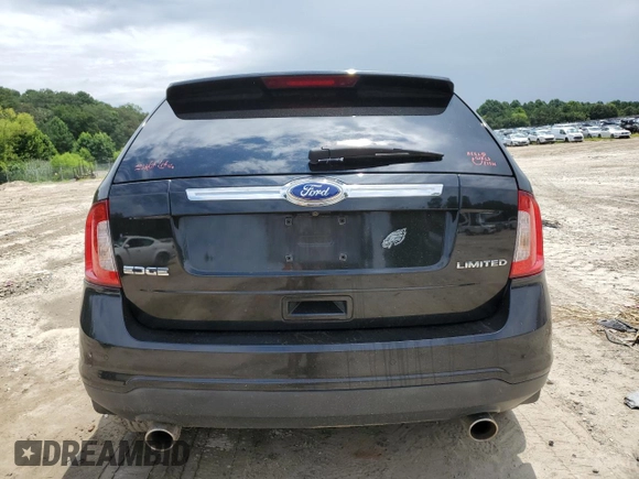 2011 Ford Edge Limited with VIN 2FMDK3KC6BBB02551, listed as a Copart auction lot 65706775 with 329,712 mi miles and Salvage title. Bid and sale history available at DreamBid. Image 6.