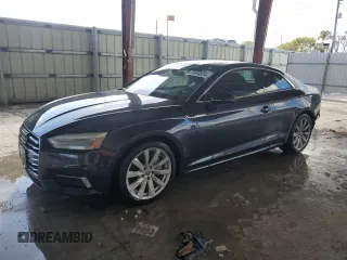 2018 Audi A5 Premium z VIN WAUNNAF53JA007890, wystawiony jako Copart lot #83844324 z przebiegiem 41 000 mil mil oraz Nie do naprawy • Non repairable. Historia ofert i sprzedaży dostępna na DreamBid. Obrazek 1.
